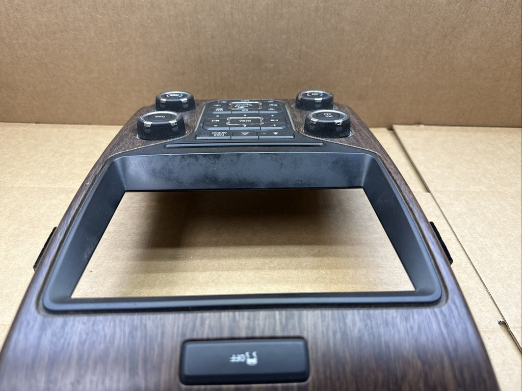 2013 Ford F150 F 150 Radio Control Panel Dark Woodgrain DL3T 18A802 GDSMPQ8