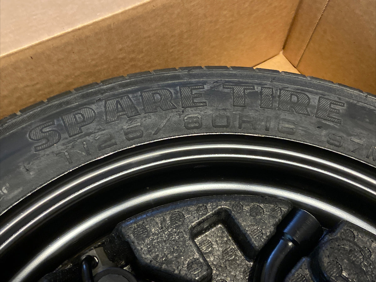 12 20 Ford Focus Fusion 16" Wheel Steel Rim Spare Tire T125/80R16 Scissor Jack3