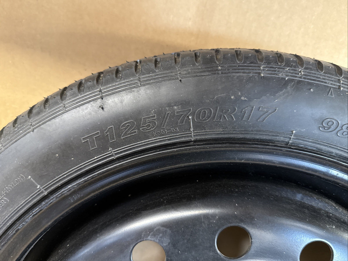 2017 2022 Civic ILX RDX Spare Tire Kenda 17 Inch T125/70D173