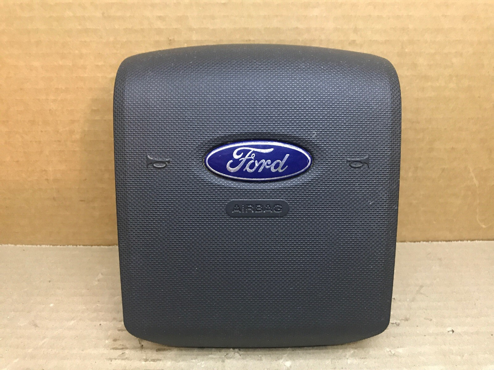 07 14 FORD EXPEDITION LEFT DRIVER SIDE STEERING WHEEL AIRBAG AIR BAG BLACK0