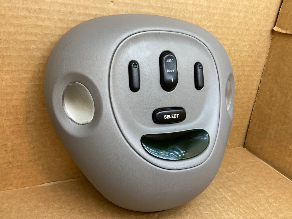 97 03 F150 Over Head Overhead Console Display Compass Computer Sunroof Grey Gray2
