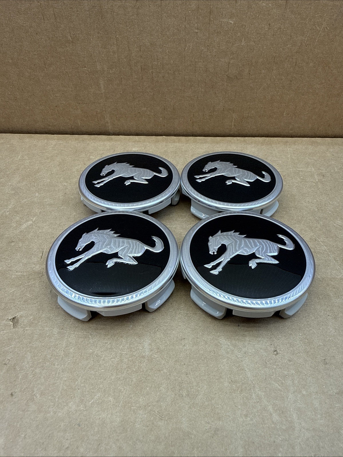 2021-2025 Ford BRONCO Black Center Cap Caps  FL34-1A096-HB Set0