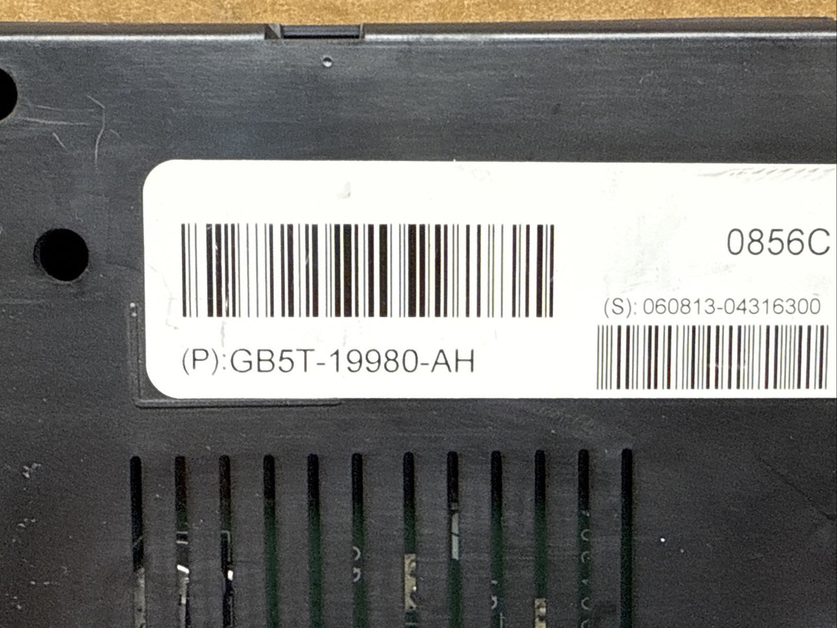 2016 Ford Explorer Temperature Temp Climate Control Module GB5T 19980 AH1
