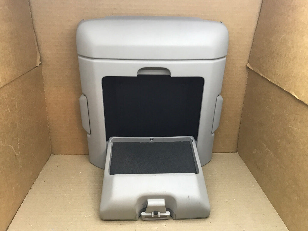 04 08 Ford F150 F 150 OVERHEAD OVER HEAD CONSOLE CUBBY TRACK STORAGE GRAY GREY3
