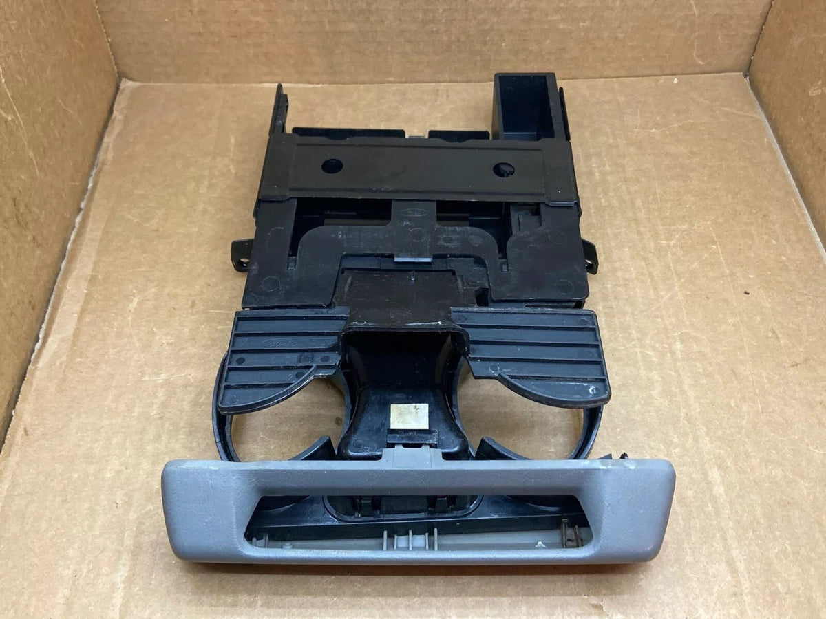 2005 2007 Ford F 250 F250 F350 Front Dash Mounted Cup Holder Cupholder Grey Gray4