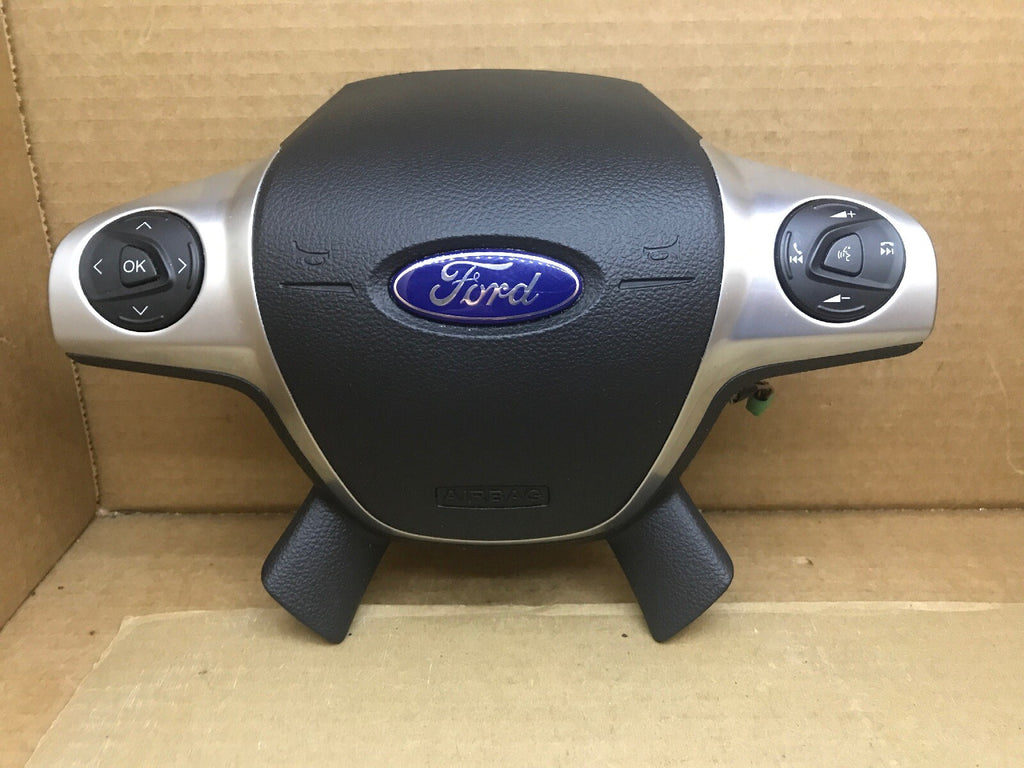 12 14 FORD FOCUS LEFT DRIVER SIDE STEERING WHEEL AIR BAG AIRBAG SYNC CRUISE 0