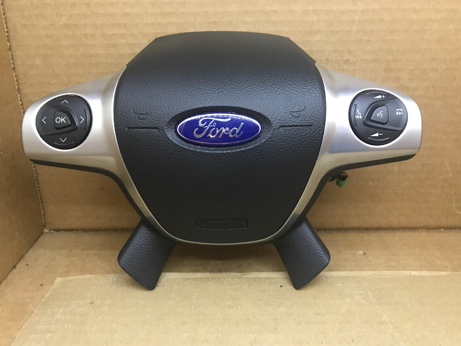 12 14 FORD FOCUS LEFT DRIVER SIDE STEERING WHEEL AIR BAG AIRBAG SYNC CRUISE 0