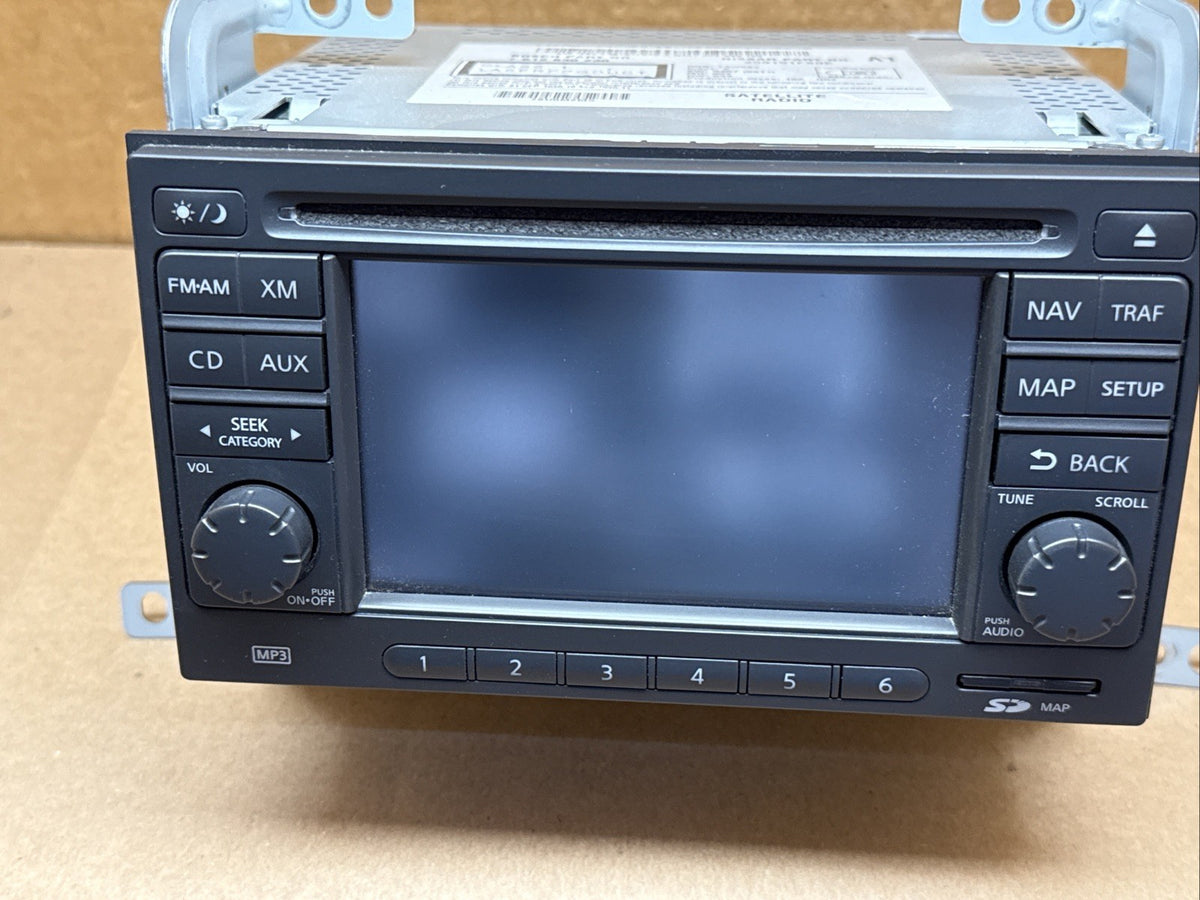 2012 2014 Nissan Juke Cube Radio Display Receiver Screen 7612830230 259151FS0E3