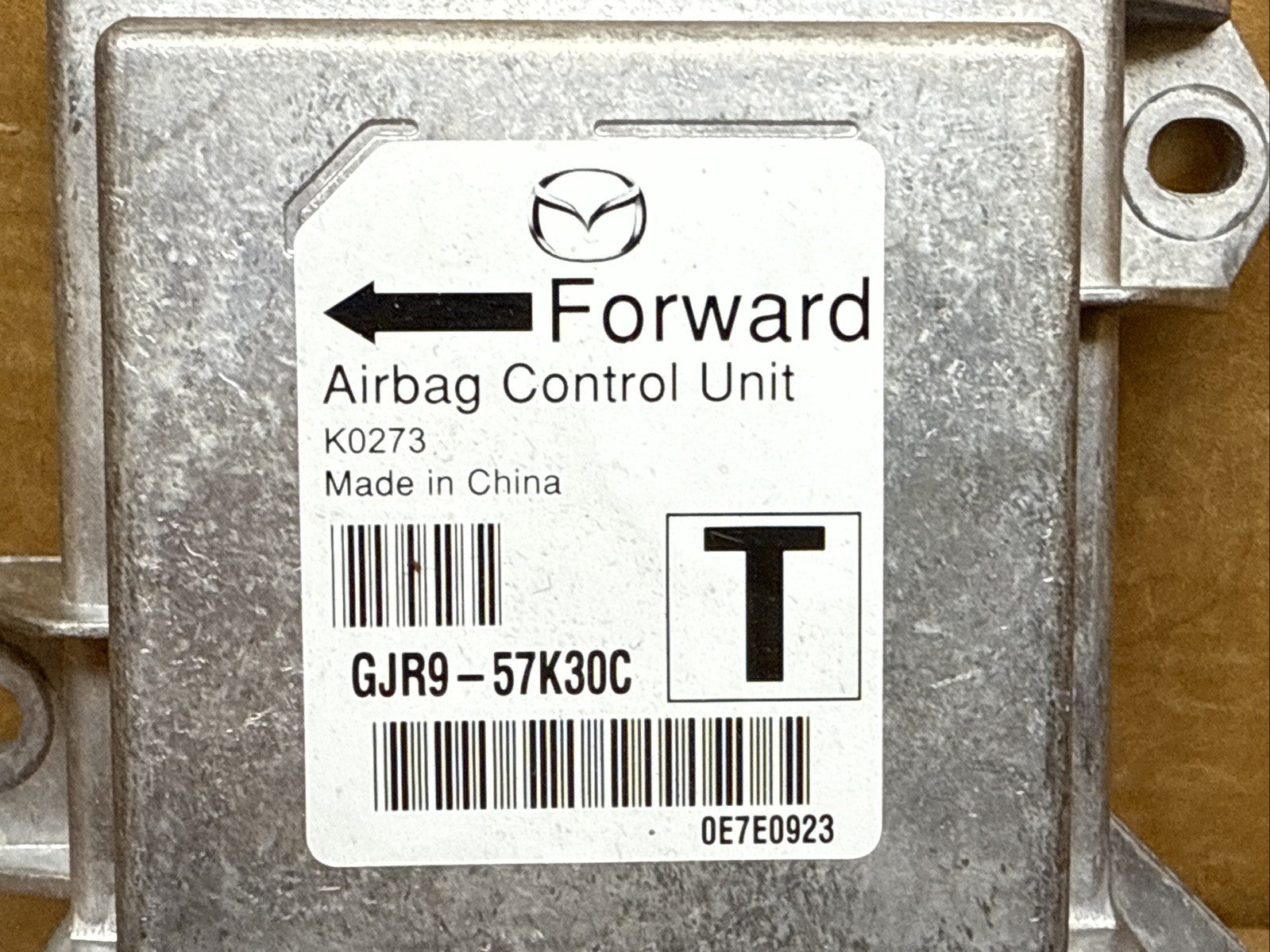 2014 2016 Mazda 6 Mazda6 SRS Air Bag Airbag Control Module GJR9 57K30C1