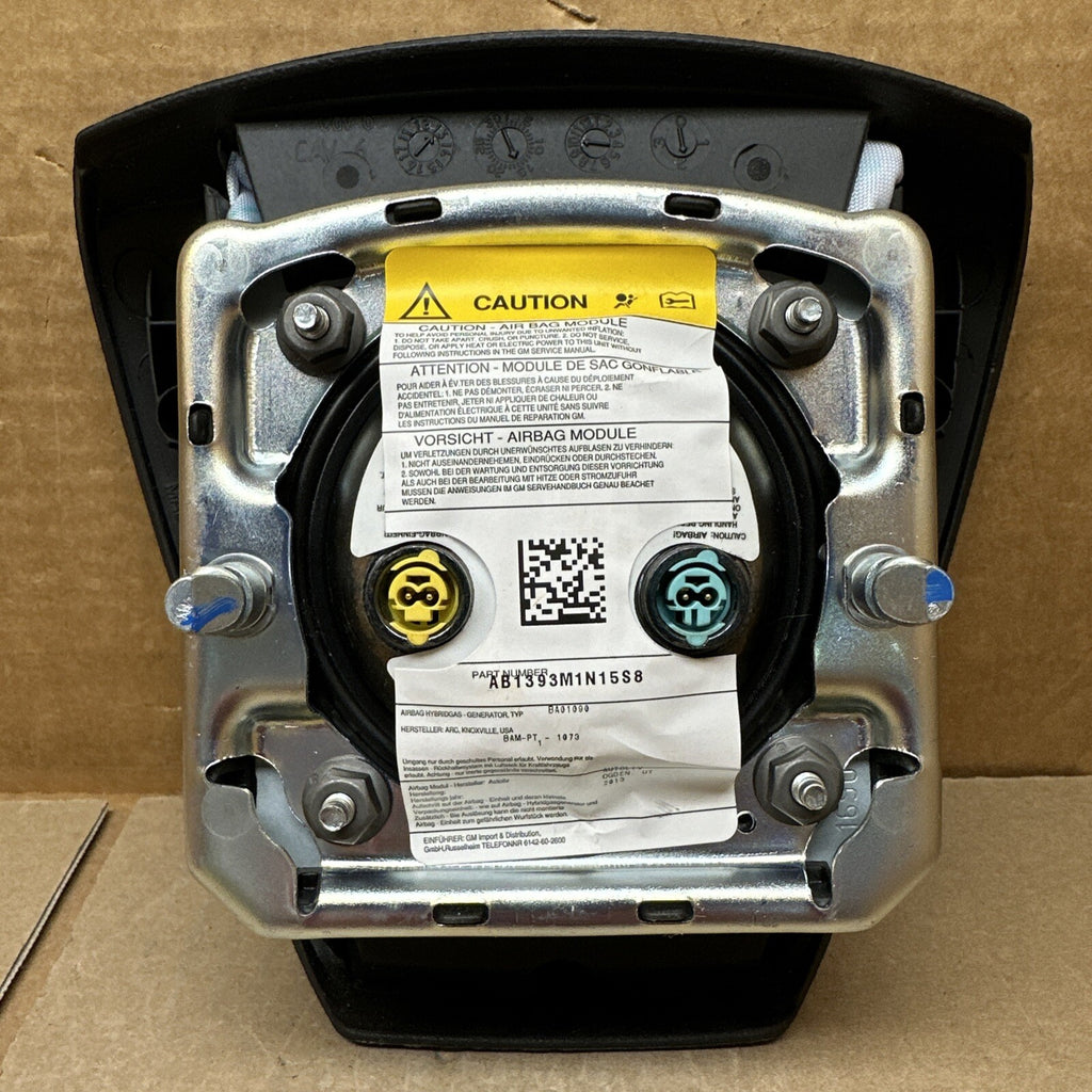 GMC Sierra Yukon XL LEFT DRIVER SIDE STEERING WHEEL AIRBAG BLACK7