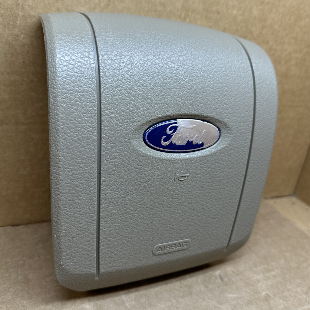 2004 2008 Ford F150 Front Left Driver Side Steering Wheel Air Bag Airbag Tan 1