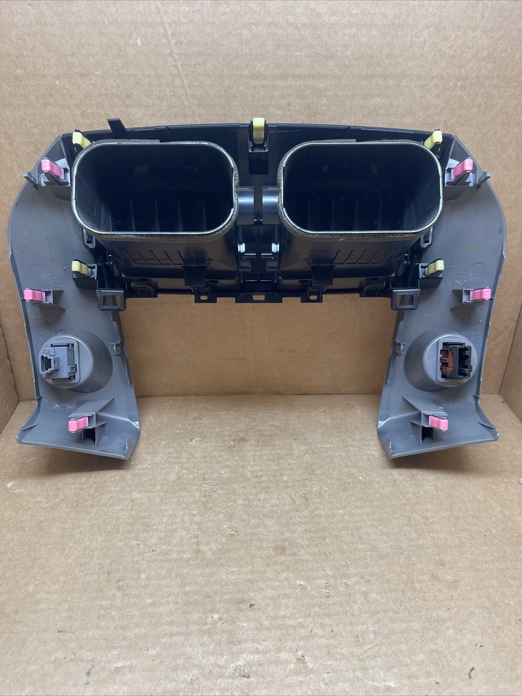 06 12 Toyota Rav4 Center Dash A/C Heater Air Vent Cover Trim Bezel Hazard Switch4