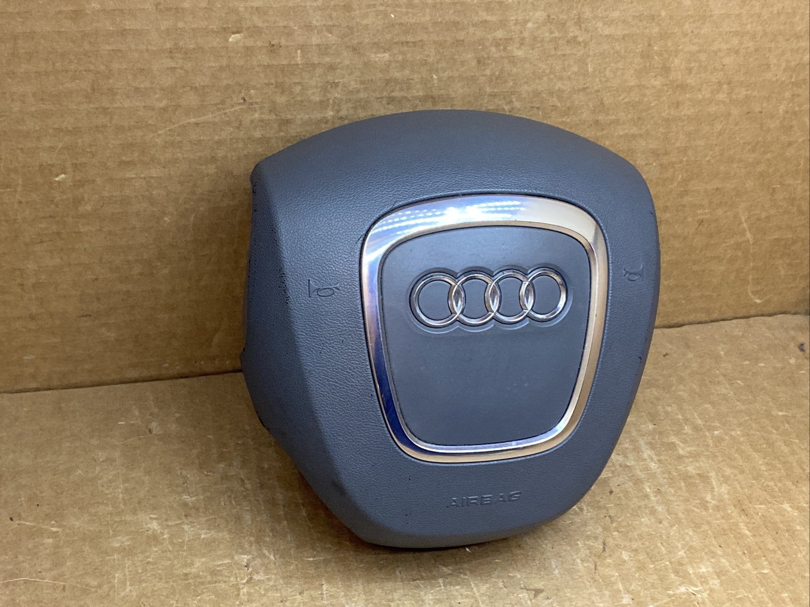 Audi A6 S6 Front Left Driver Side Steering Wheel Airbag Air Bag Platinum Gray NQ2