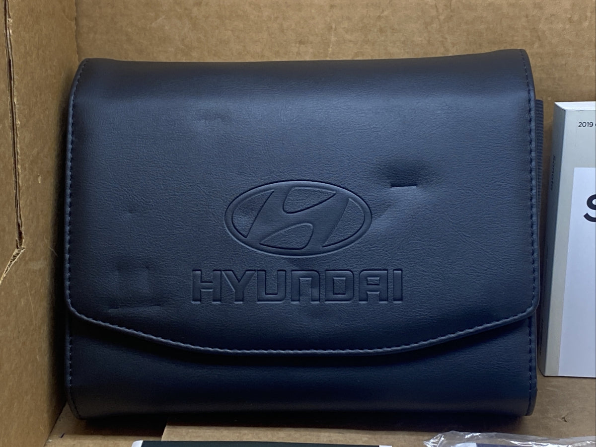 2019 Hyundai Sonata Owner's Owners Owner Manual Book Guide Set Case OEM1
