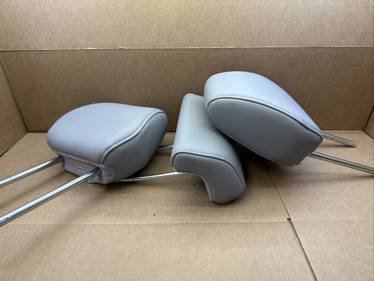 2014-2020 Acura MDX Headrest Head Rest Second 2nd Row Rear Set Leather Gray9