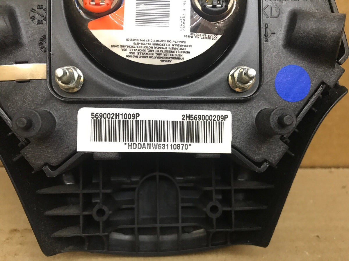 07 10 HYUNDAI ELANTRA FRONT LEFT DRIVER SIDE STEERING WHEEL AIRBAG AIR BAG7
