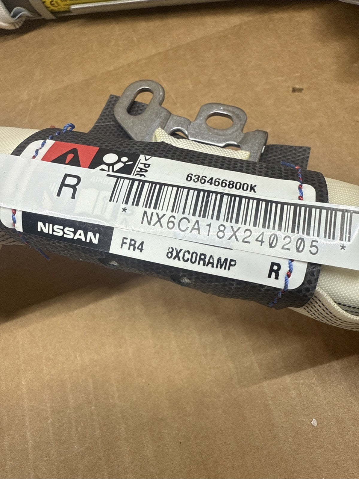 2019 2025 Nissan Altima Right Side Passenger Curtain Roof Air Bag Airbag5