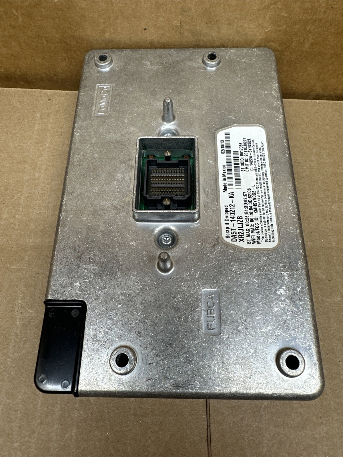 2013 2016 MKT Ford Voice Recognition Sync Module DA5T 14D212 KA DE9T 14F239 BR7