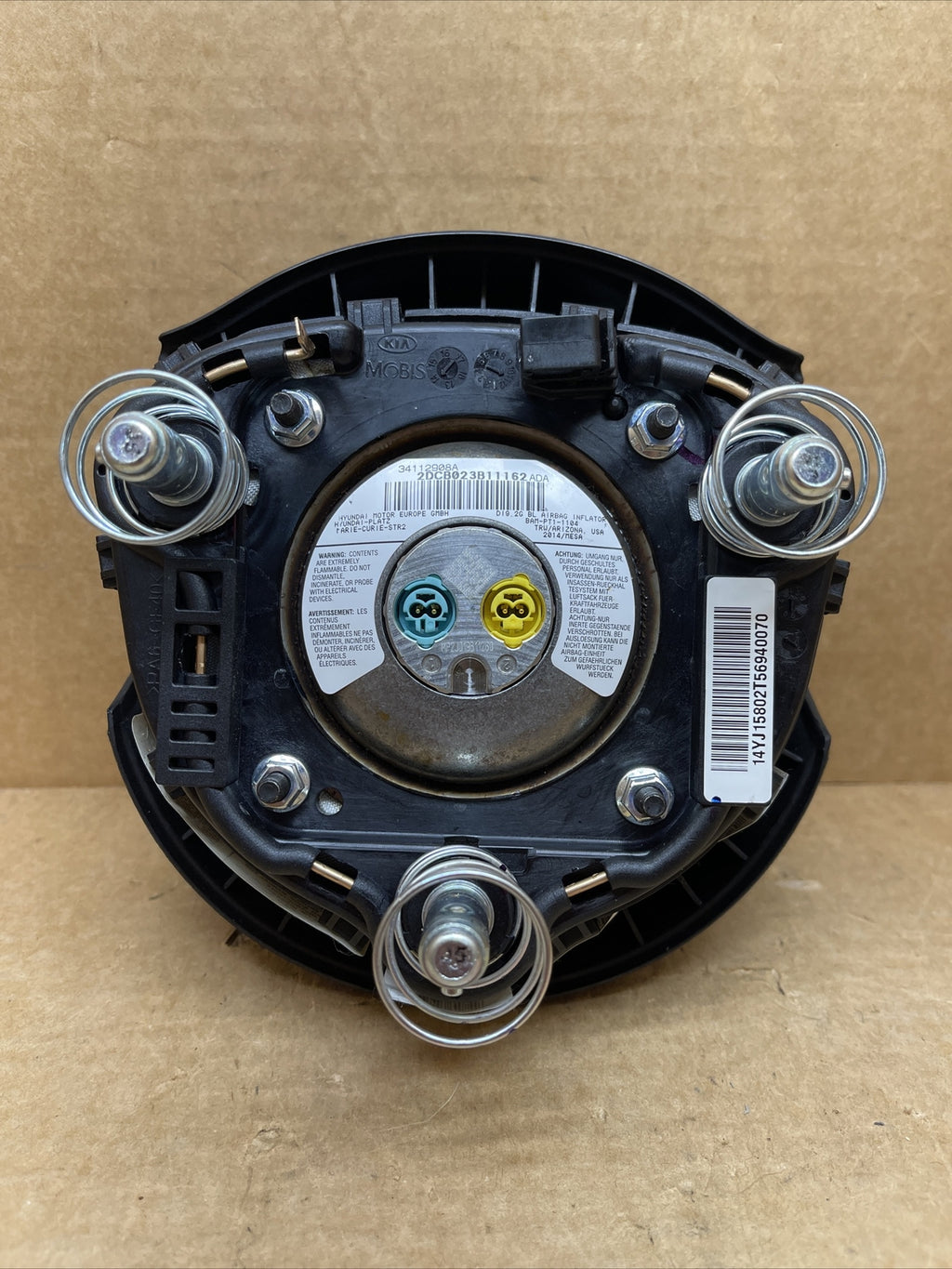 2014 2015 Kia Optima front Left Driver Side Steering Wheel Air Bag Airbag5