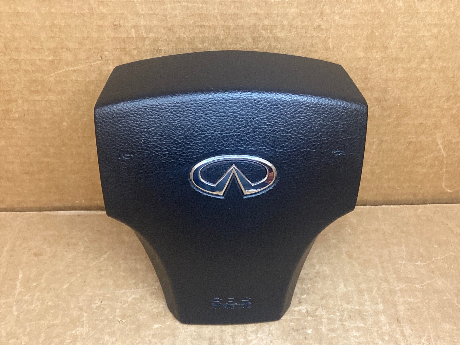 03 06 Infiniti G35 Front Left Driver Side Steering Wheel Air Bag Airbag Black1
