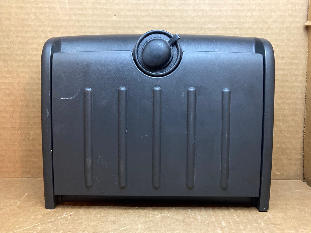 2004 2008 Ford F150 Center Jump Seat Mounted Rear Cupholder Dark Gray Flint1