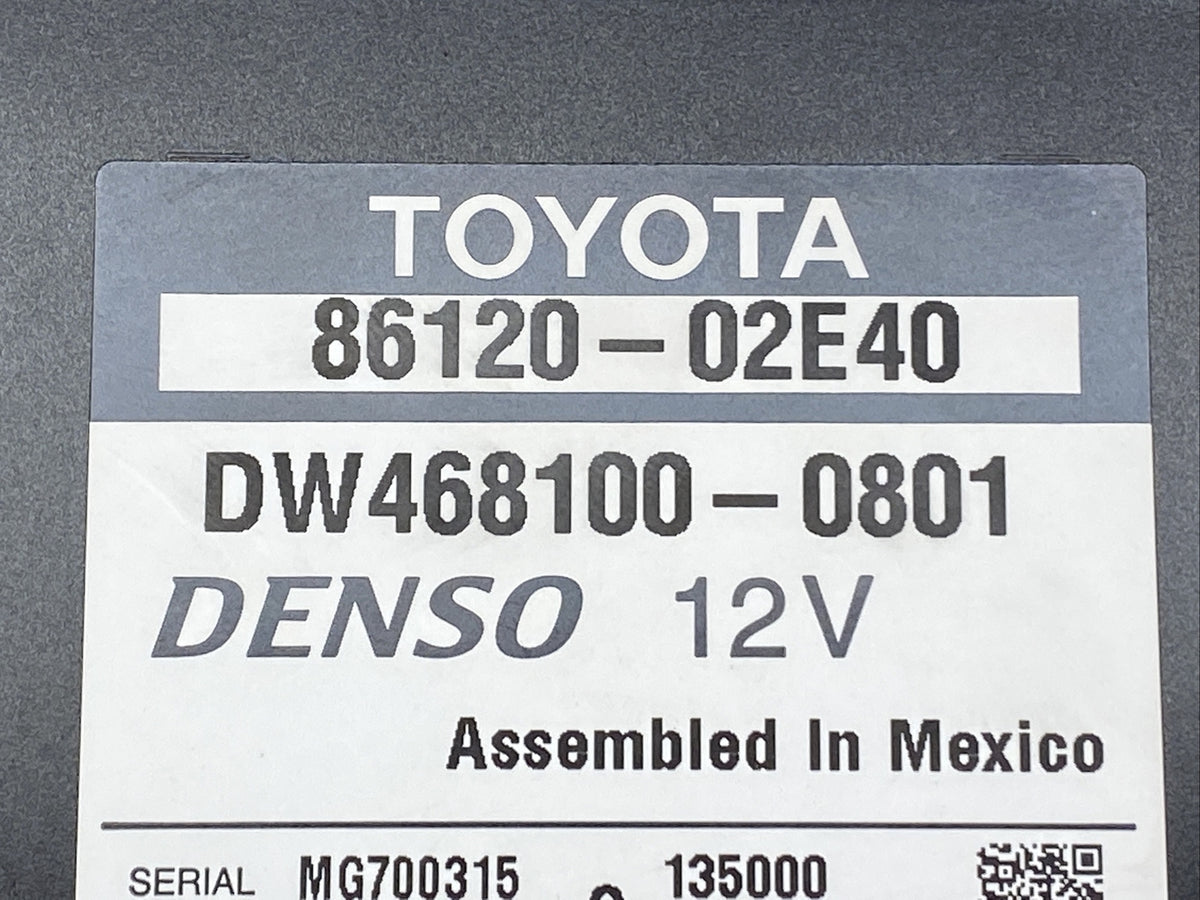 2010 2012 Toyota Rav4 Corolla Matrix Radio Display Screen Receiver 86120 02E4011
