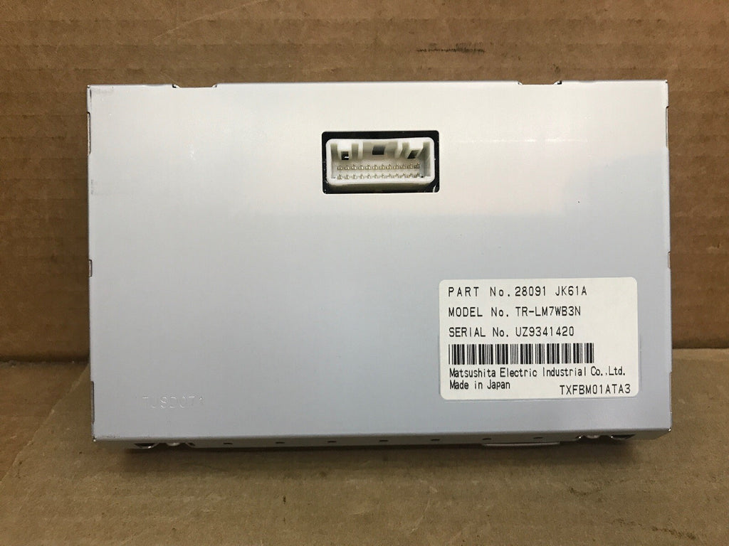 2007 2010 INFINITI EX35 EX37 QX56 G35 INFO NAVIGATION DISPLAY SCREEN 28091 JK61A3
