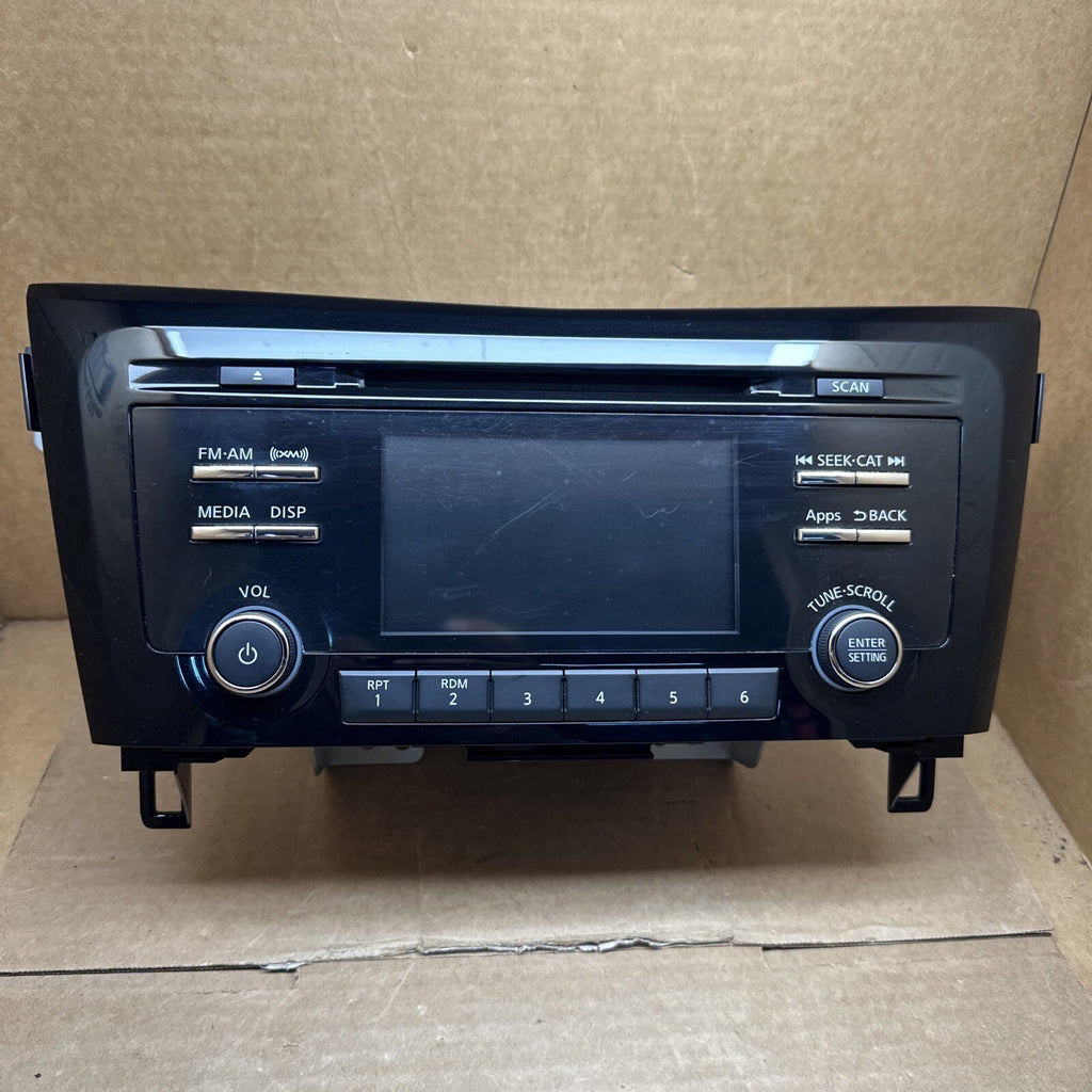 2013 2015 Nissan Rogue Satellite Radio Single Disc CD Player MP3 28185 3TA1B0