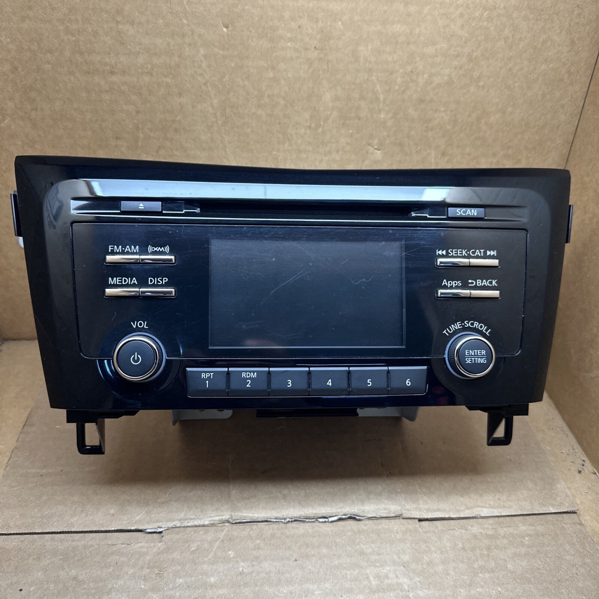 2013 2015 Nissan Rogue Satellite Radio Single Disc CD Player MP3 28185 3TA1B0
