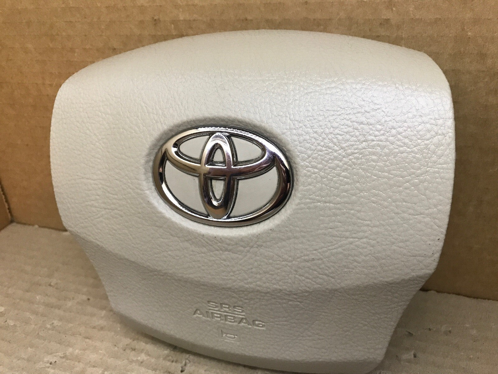 05 12 Toyota Avalon Front Left Driver Side Steering Wheel Air Bag Airbag Ivory3