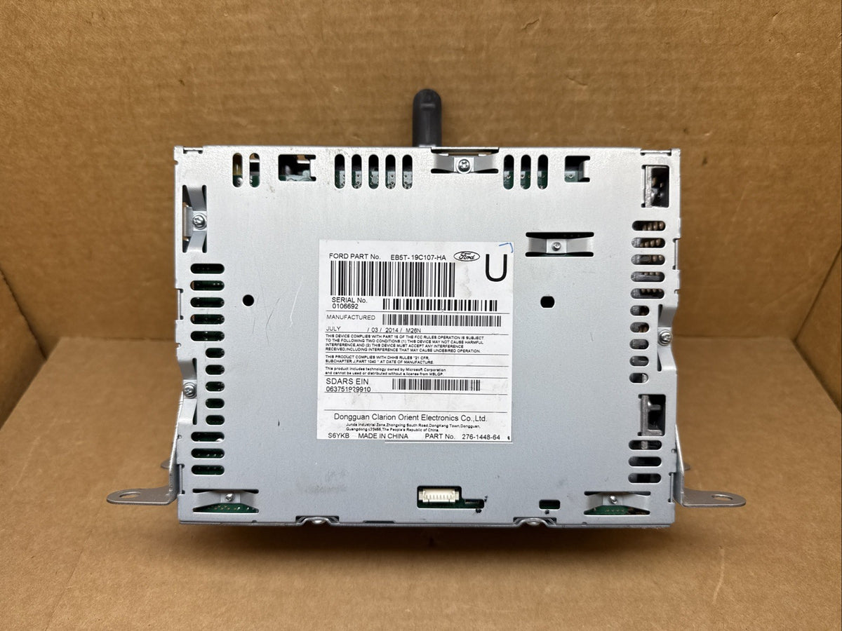 2015 Ford Explorer Radio Receiver Disc Reader EB5T 19C107 HA7
