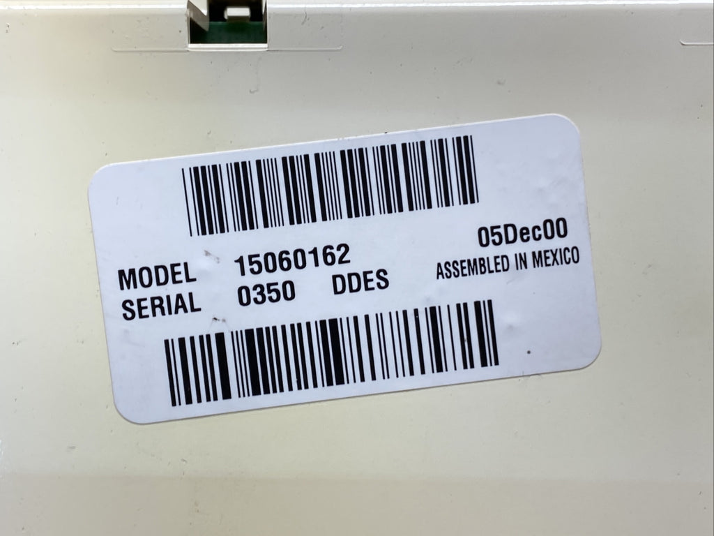 99 02 Silverado Sierra Tahoe Computer Climate Temp Temperature Controls 150601628