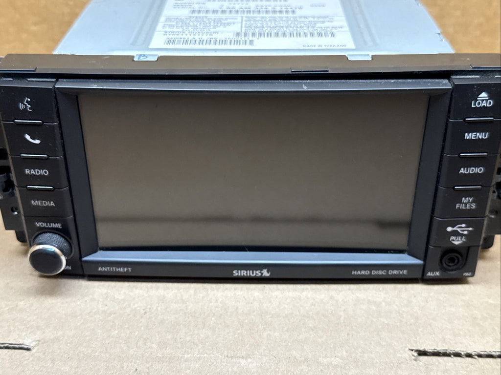 Jeep Dodge Chrysler Touchscreen Radio RBZ P68284017AB 68284017AB3
