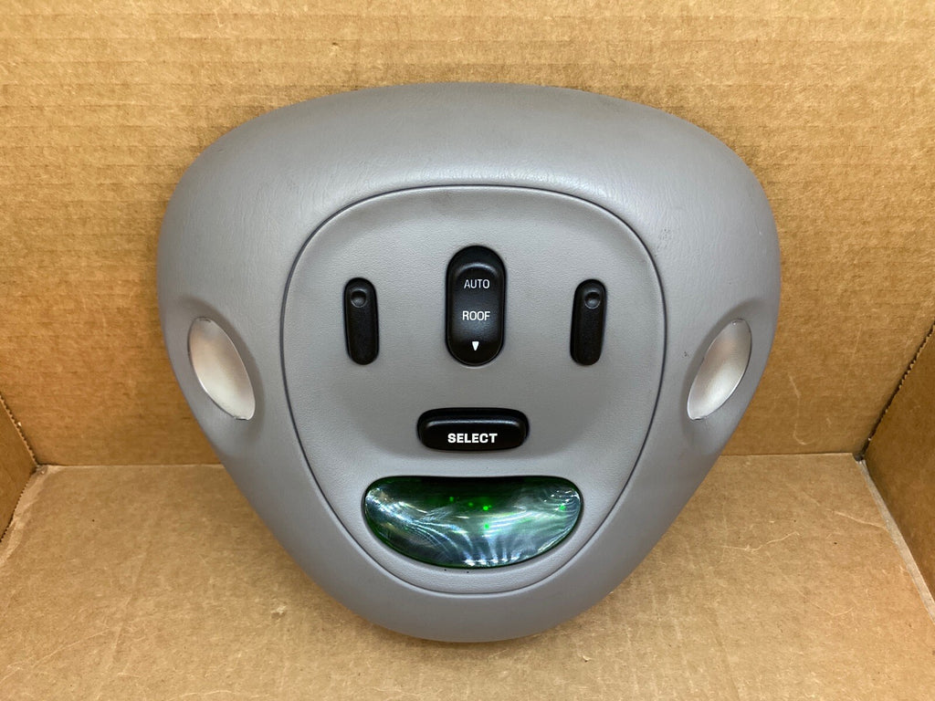 97 03 F150 Over Head Overhead Console Display Compass Computer Sunroof Grey Gray1