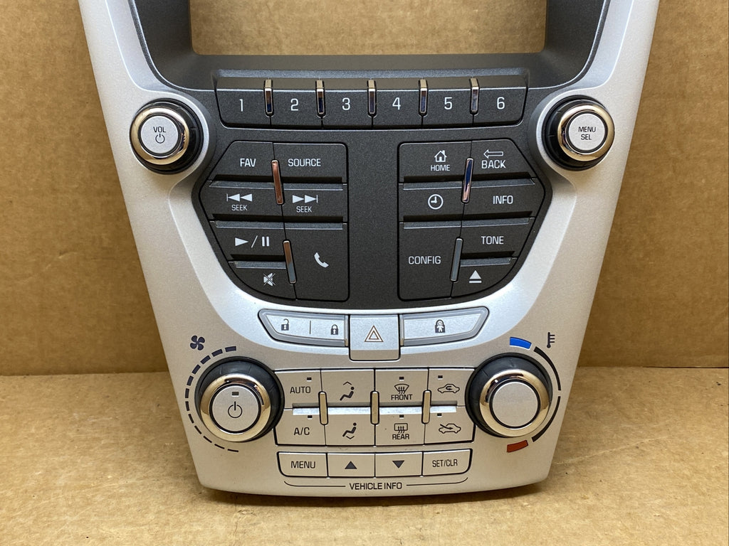 2012 2015 Chevy Equinox Terrain Radio Face Climate Control Panel Bezel 234508942