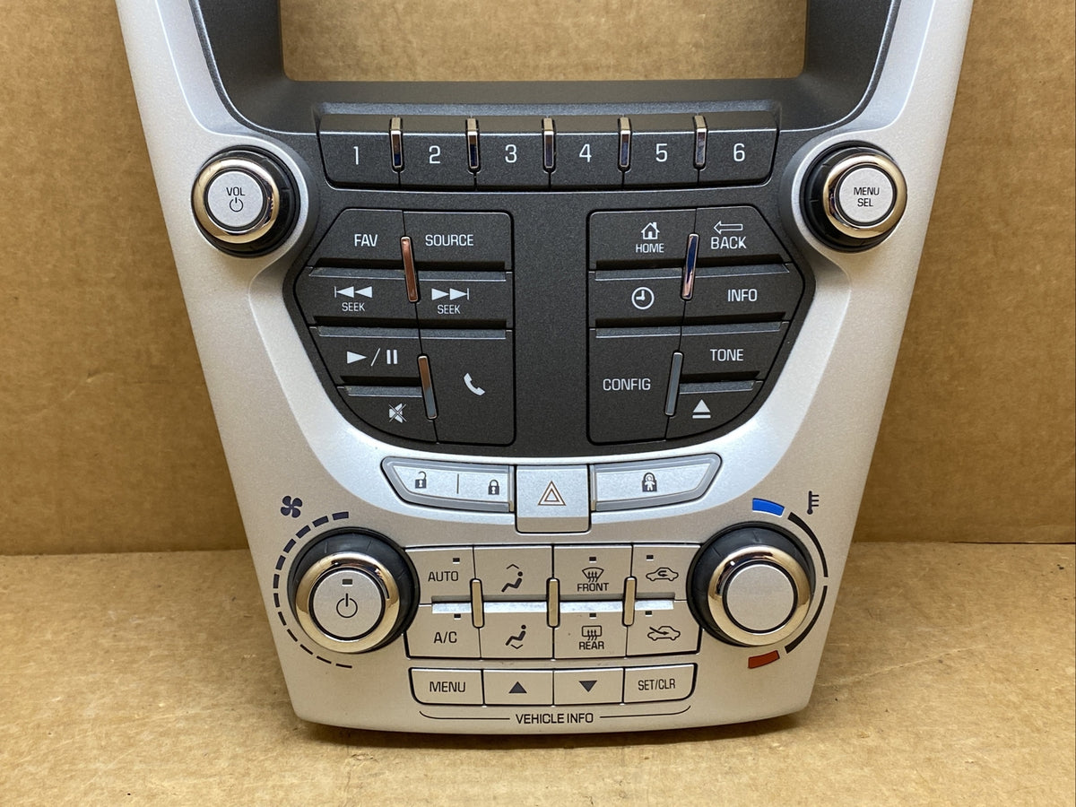 2012 2015 Chevy Equinox Terrain Radio Face Climate Control Panel Bezel 234508942