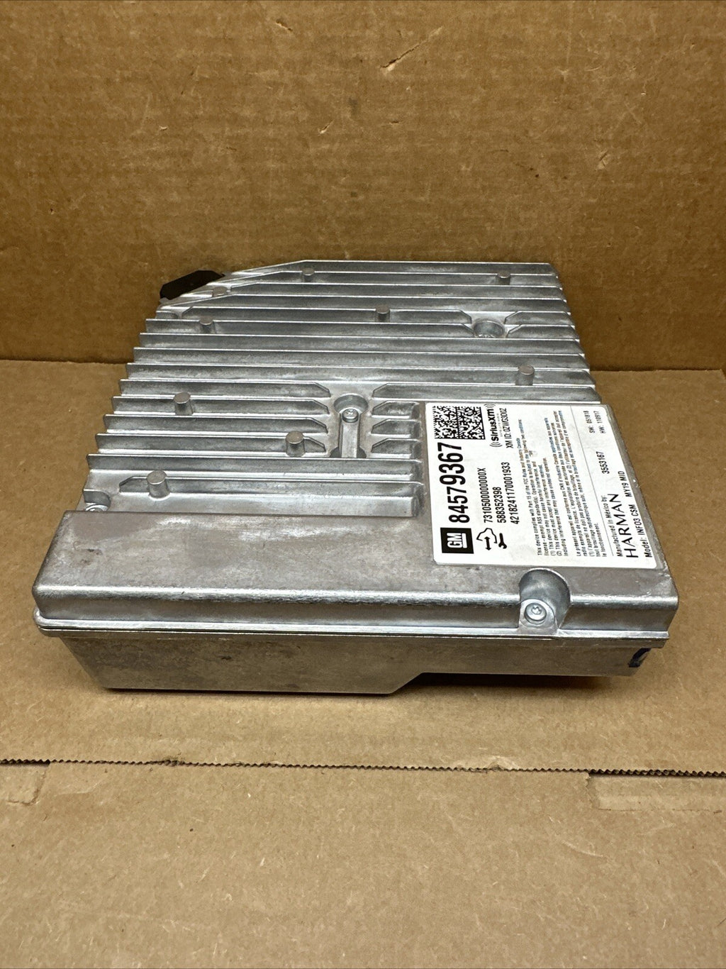 2019 GMC TERRAIN MULTIMEDIA BLUETOOTH RECEIVER CONTROL MODUL OEM 845793672