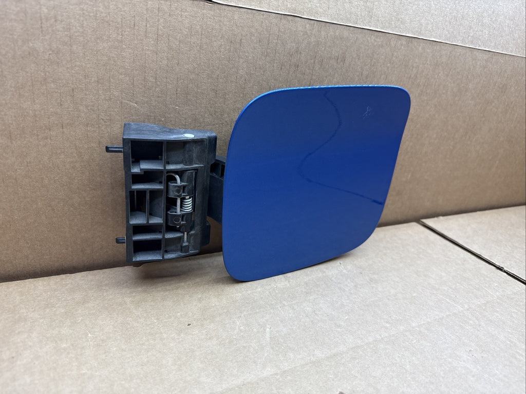 2020 2025 Nissan Versa Fuel Gas Tank Filler Door Lid Cover  Blue B51 *SCRATCHED*2
