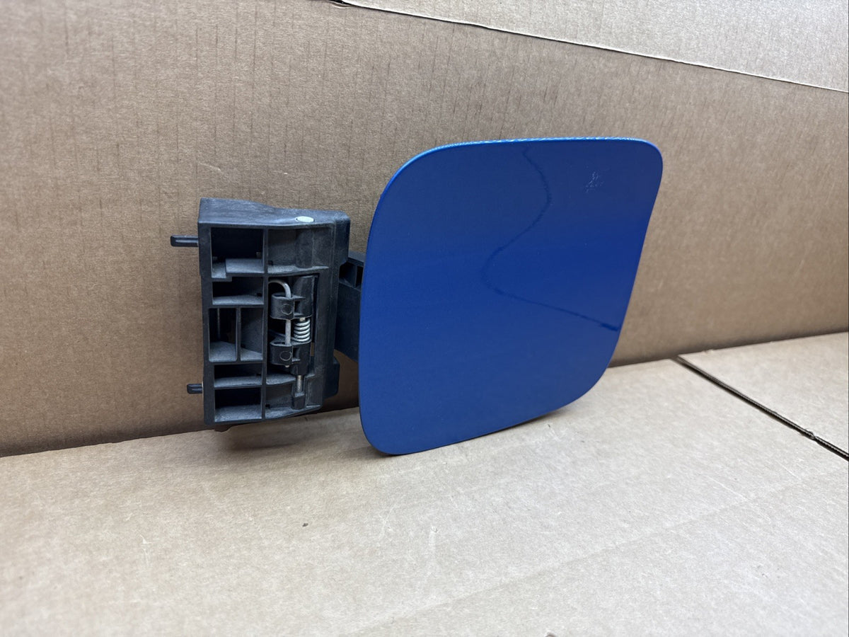2020 2025 Nissan Versa Fuel Gas Tank Filler Door Lid Cover  Blue B51 *SCRATCHED*2