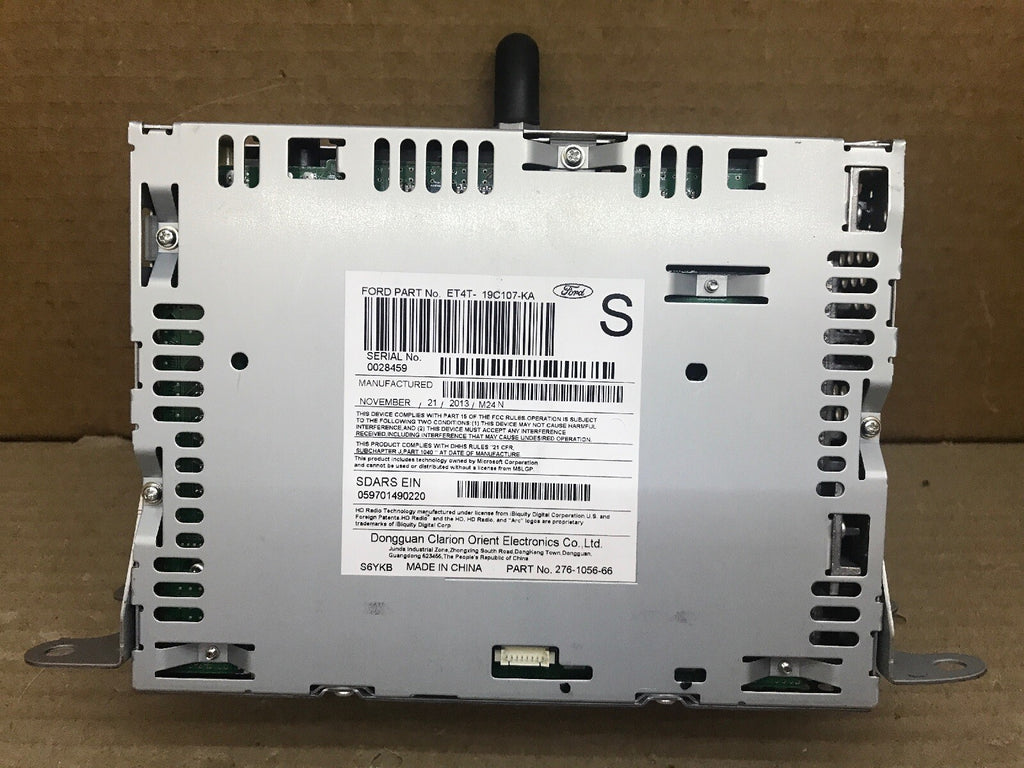 2014 Edge MKX OEM CD Player Satellite Radio Module ET4T 19C107 KA PU 3908L A6