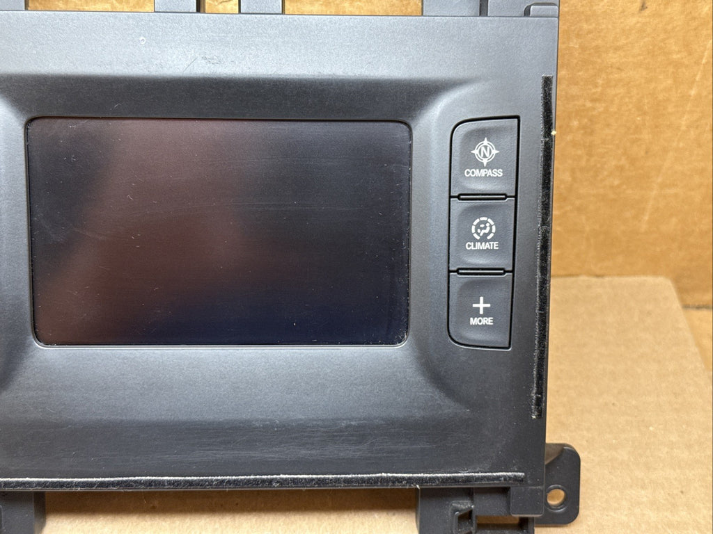 2016 Charger Challenger Dash Radio Climate Info Screen Display OEM 68269532AD4