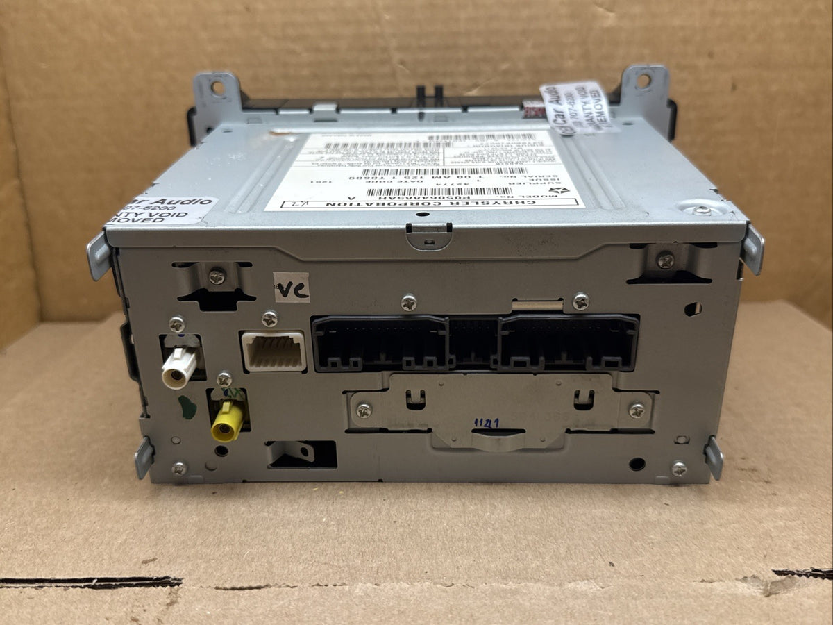 2011 2013 Jeep Grand Cherokee Radio RBZ P05064885AH 05064885AH9