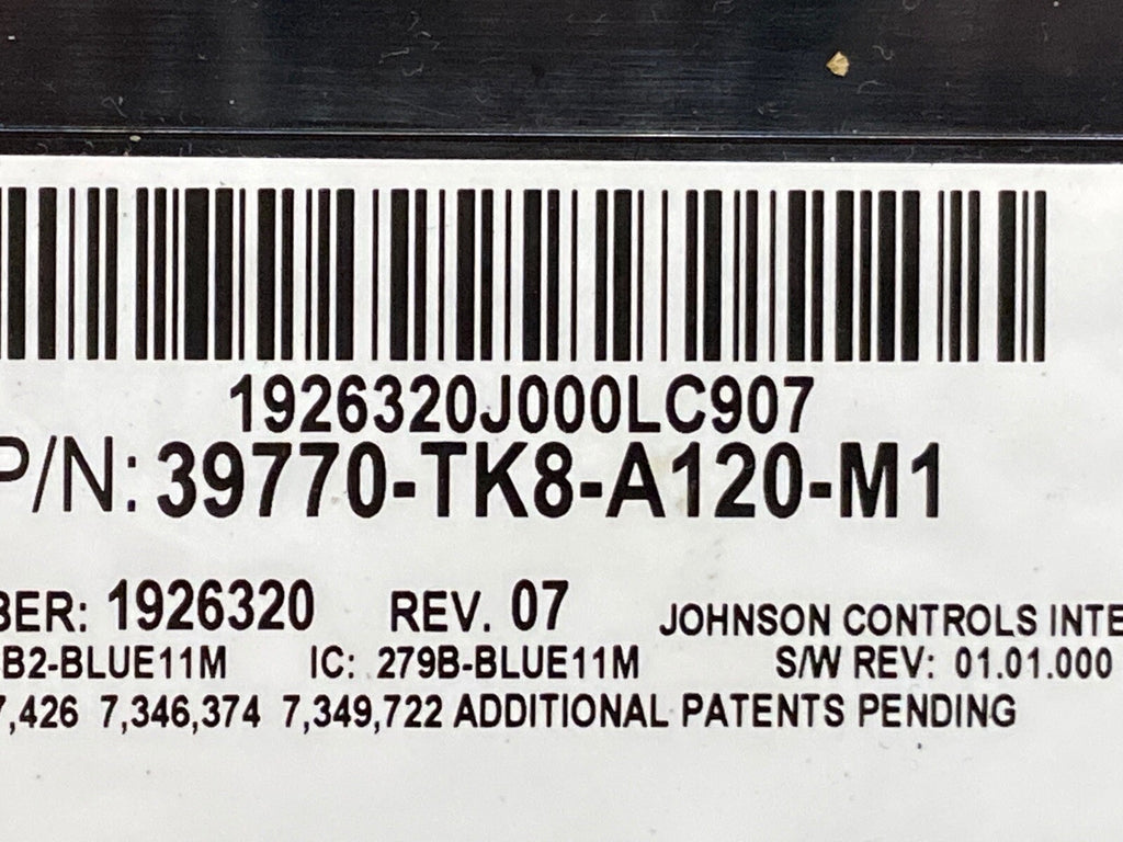 HONDA ODYSSEY OEM BLUETOOTH CONTROL UNIT MODULE MOTOR ACTUATOR 39770 TK8 A120 M11