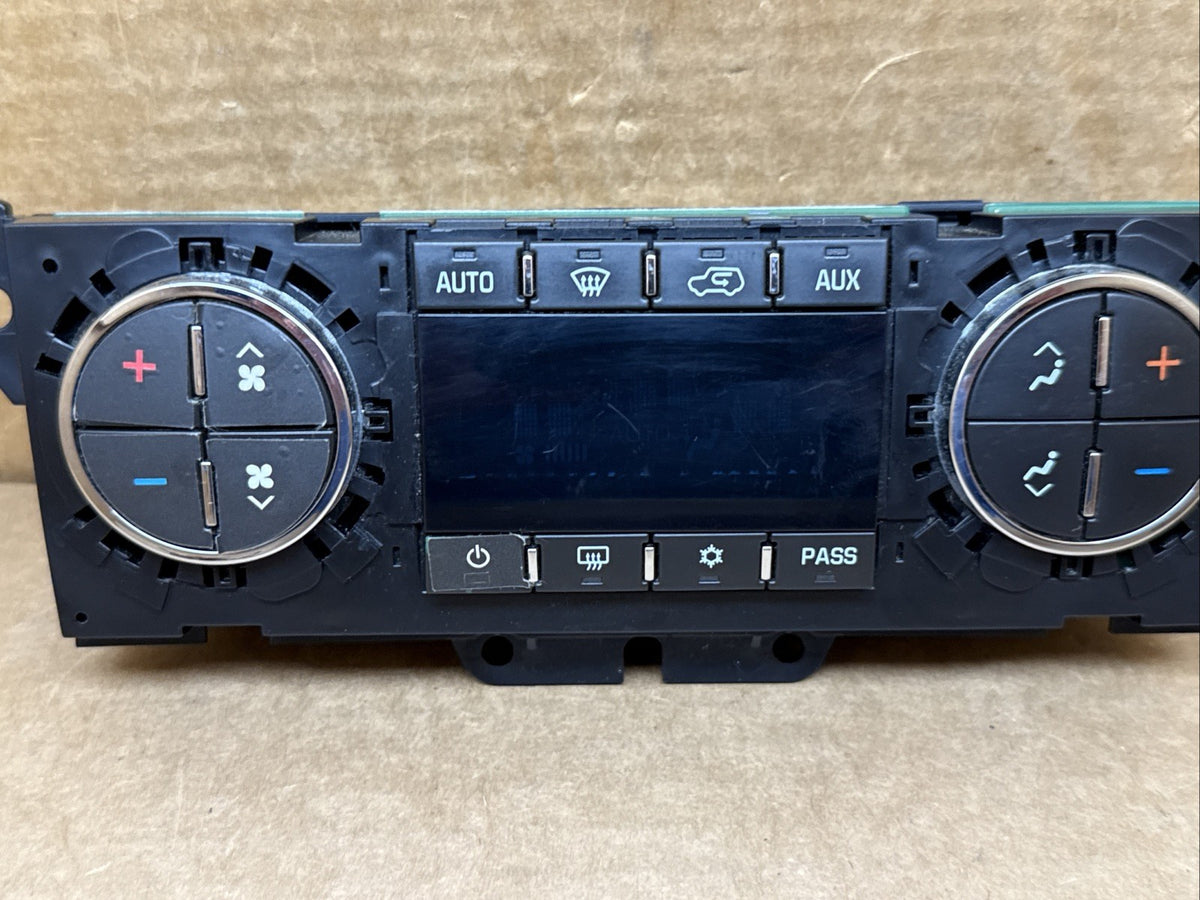 2008 2012 Traverse Enclave Digital Climate Temp Temperature Control 207785442