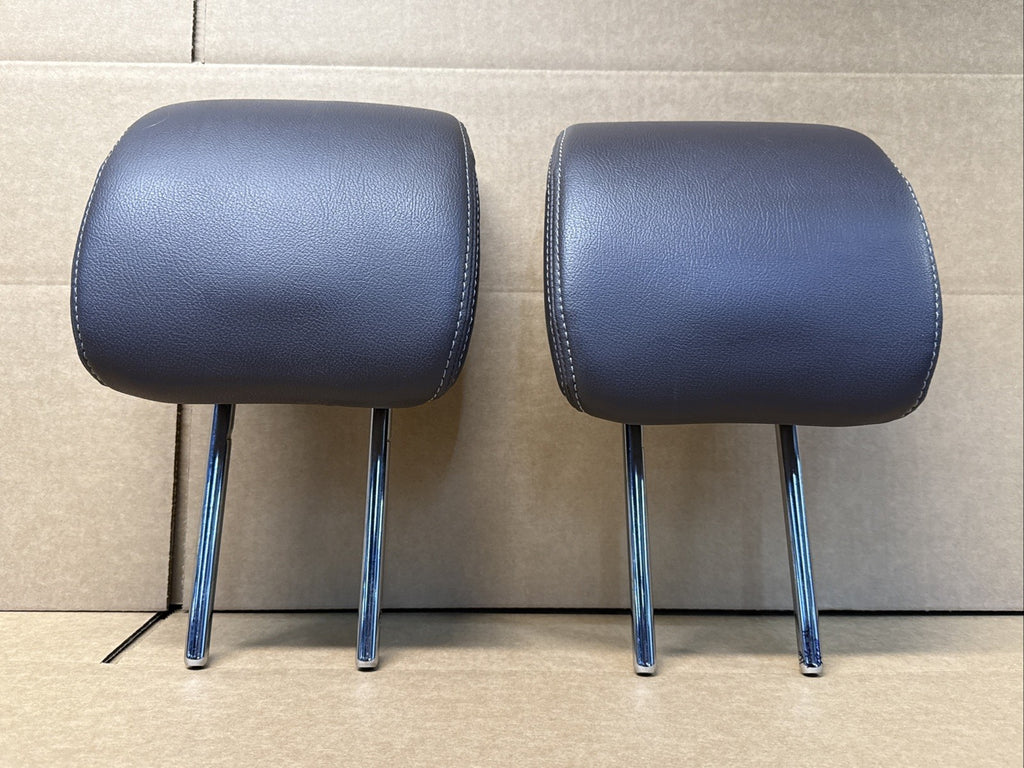 2015 2020 TAHOE SUBURBAN YUKON Brown 3rd Row Rear Seat Headrest Head Rest Pair2