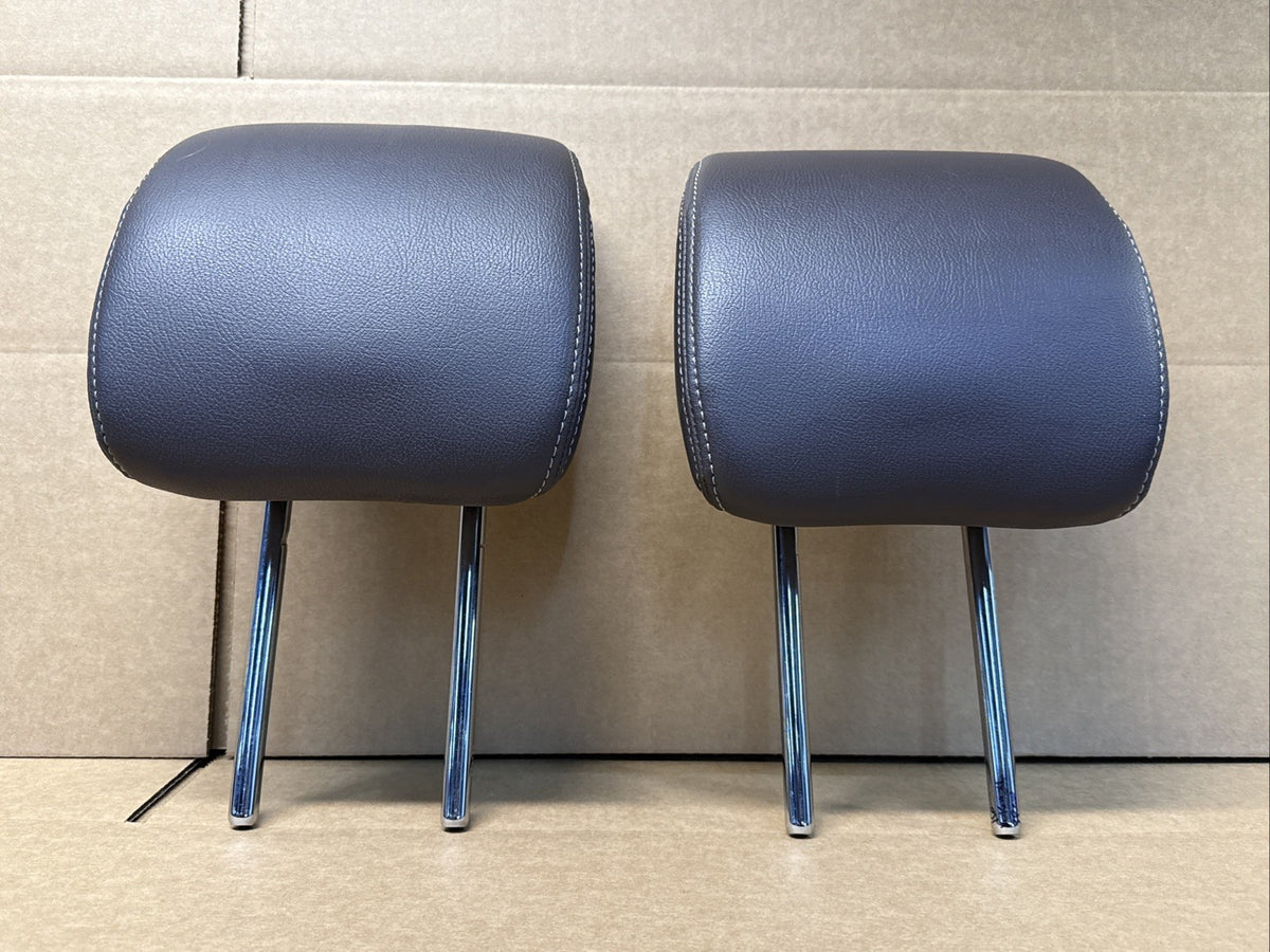 2015 2020 TAHOE SUBURBAN YUKON Brown 3rd Row Rear Seat Headrest Head Rest Pair2
