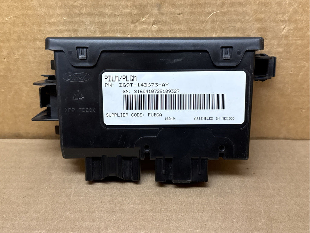 2015 Ford Edge Lift Gate Liftgate Control Module DG9T 14B673 AY0