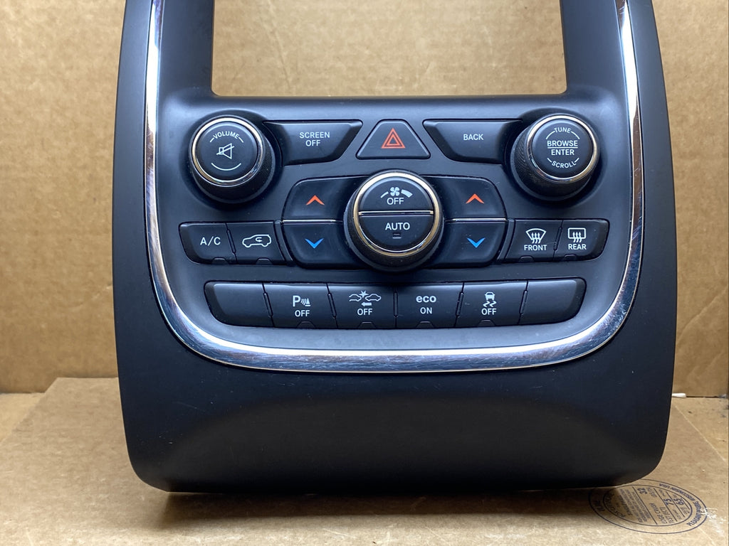 2014 2015 Durango Dash Heat AC Radio Climate Control Panel OEM P05091859AB3