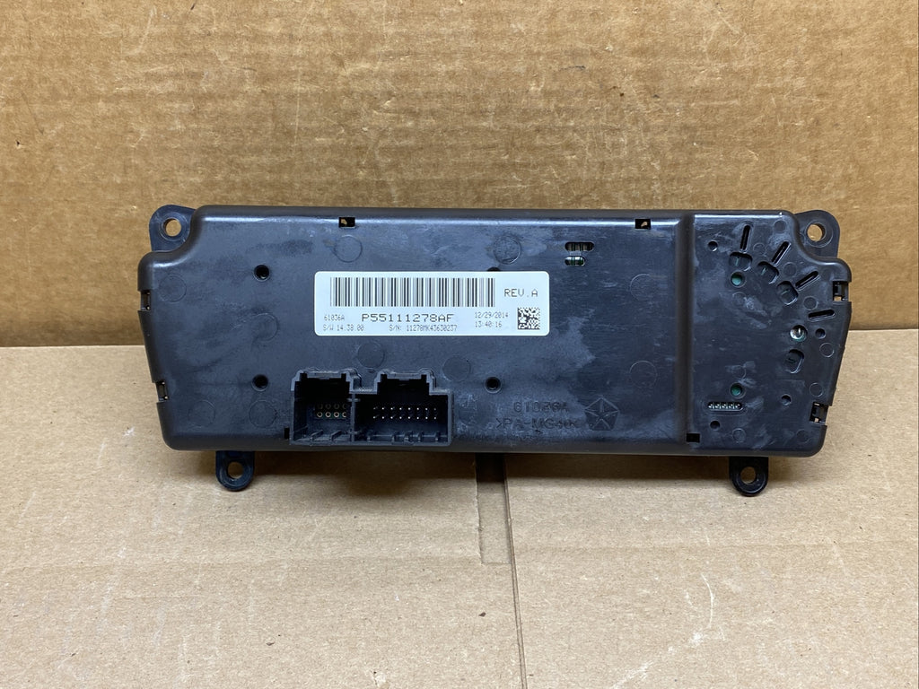 11 17 Jeep Compass Patriot Temperature Temp Climate Control Dials P55111278AF3
