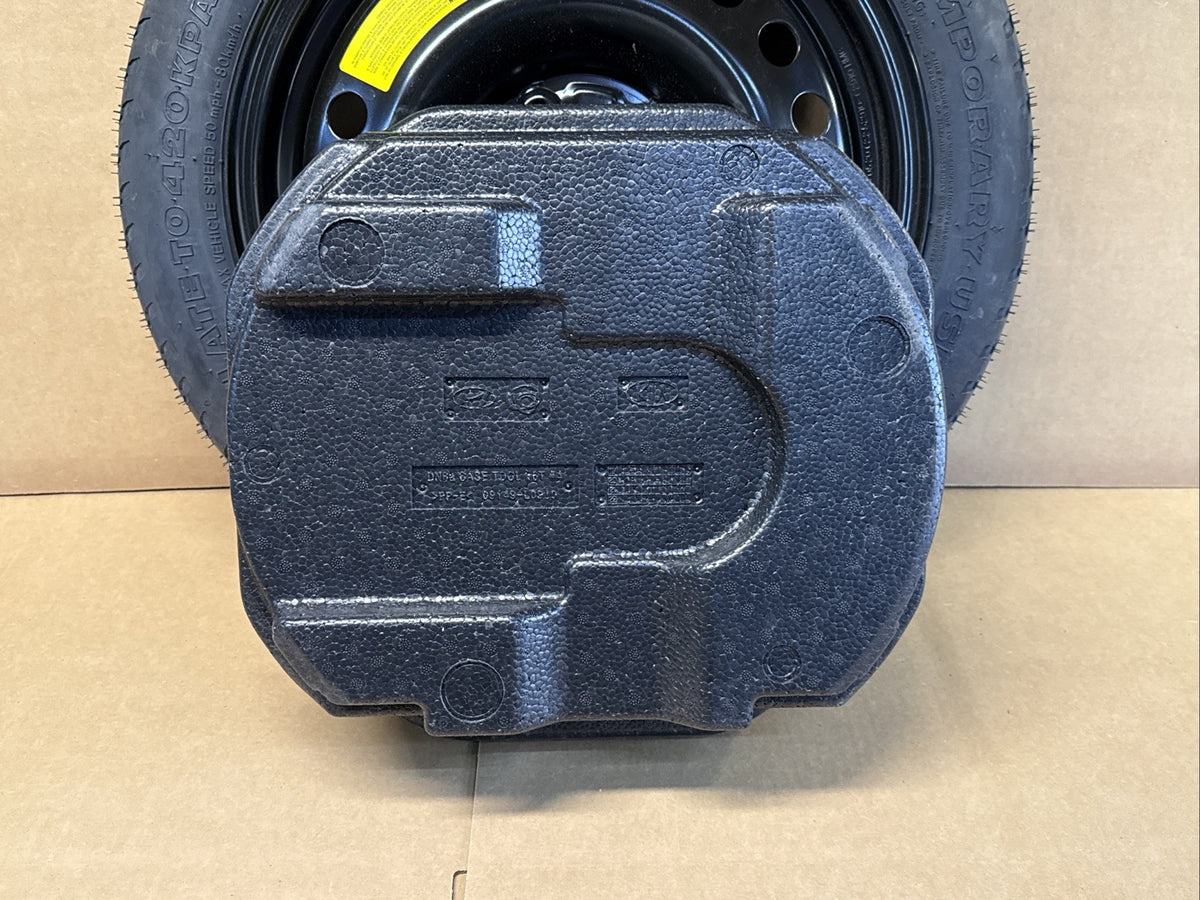 2020 2025 Sonata Kia K5 Spare Tire Kit w/ Jack Tools Lug Wrench OEM T125/80D166